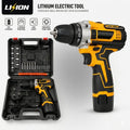 LIION 12V Cordless Drill Driver Kit — 24 Pieces
