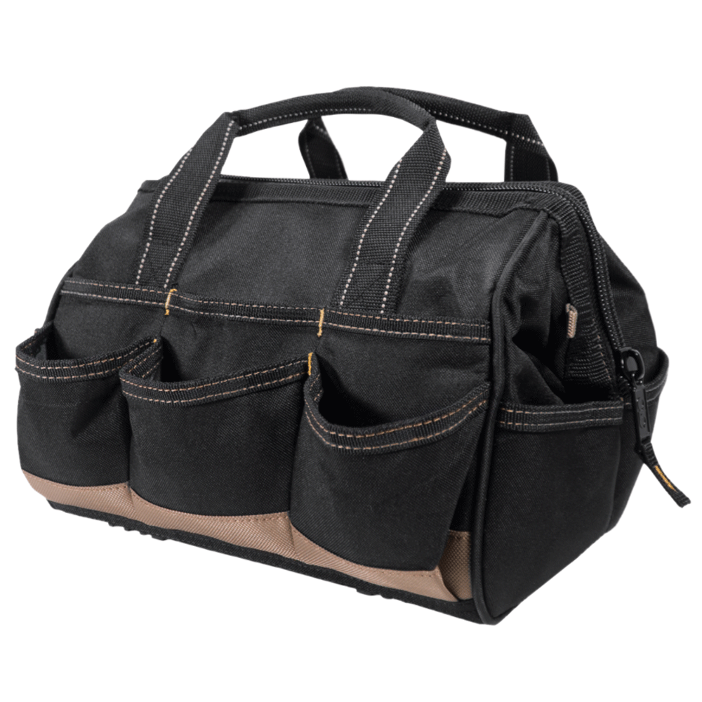 CLC Small Tote Tool Bag with Plastic Tray