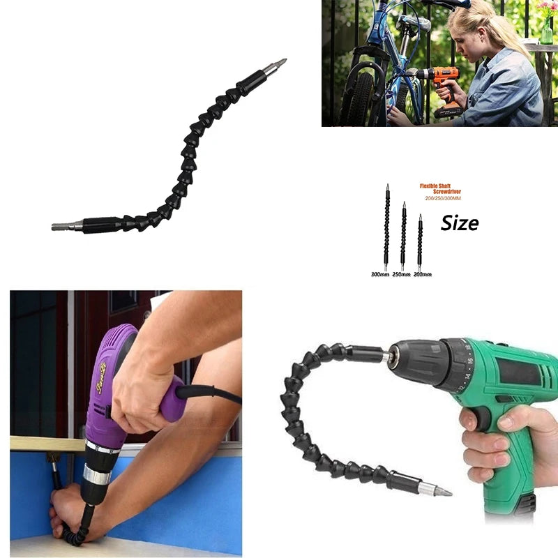 Flexible Drill Bit Extension Shaft