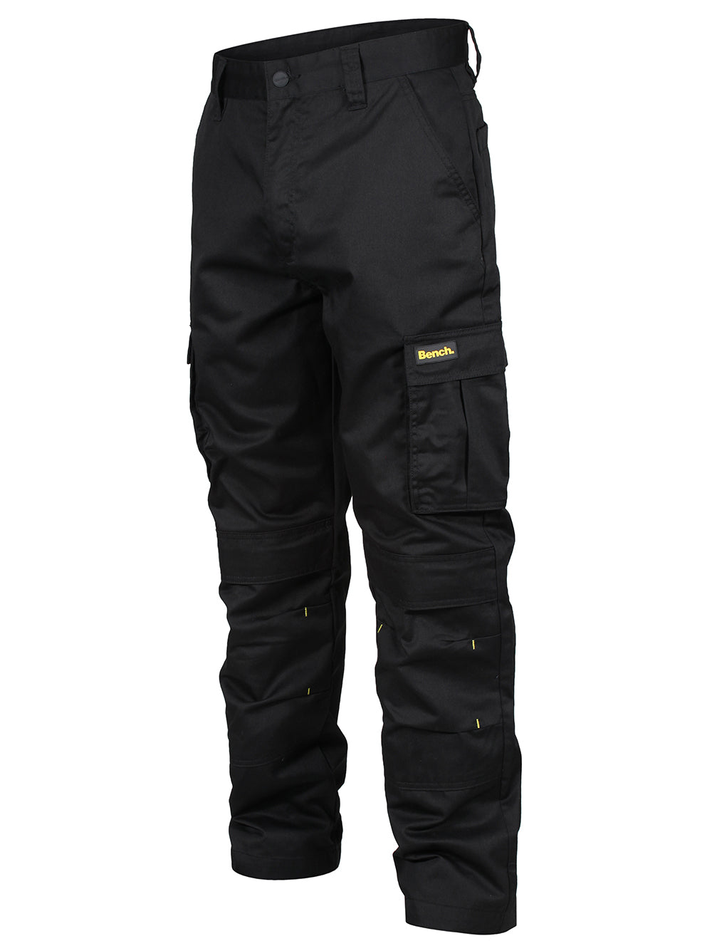 Bench Toronto Black Cargo Work Trousers