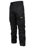 Bench Toronto Black Cargo Work Trousers