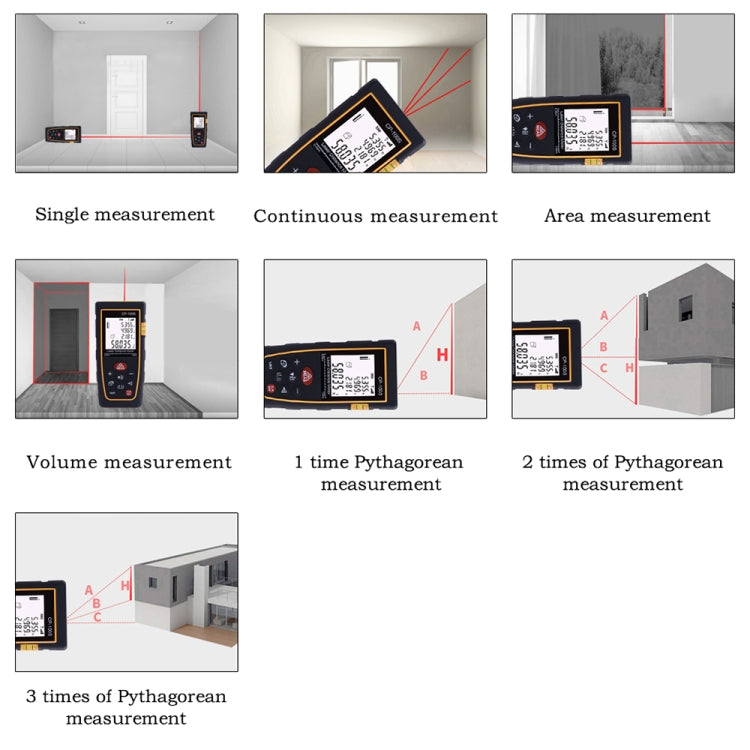 CP-100S Laser Distance Meter — 100m