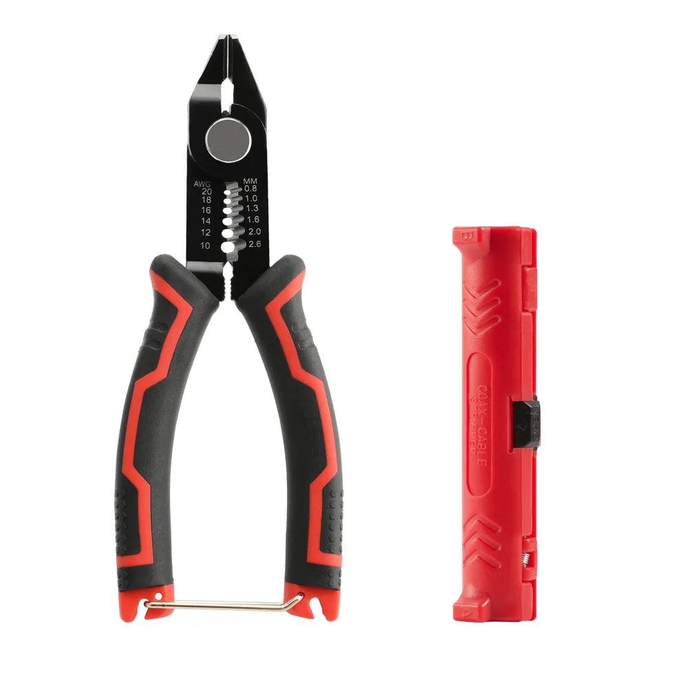 Automatic Wire Stripper, Cutter & Crimping Tool – Professional Electrician Hand Tool