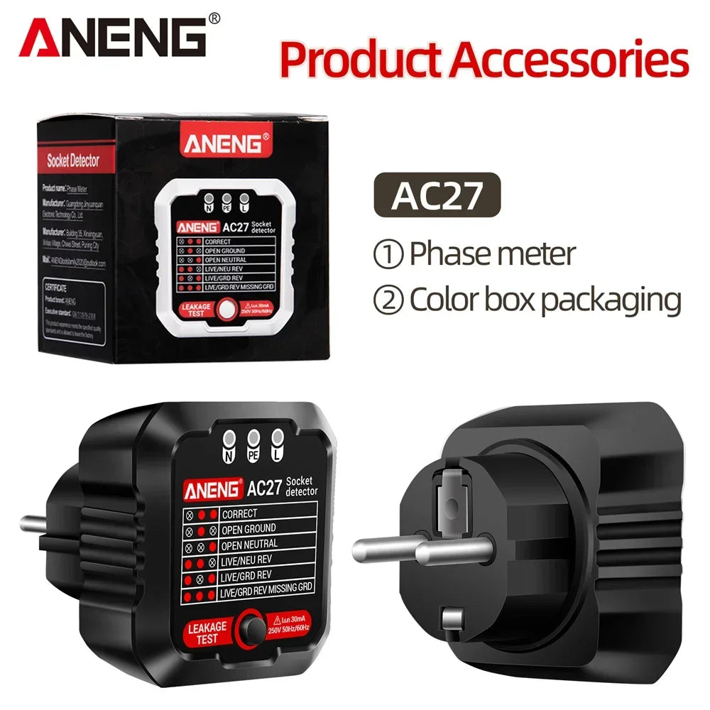 ANENG AC27 Socket Tester