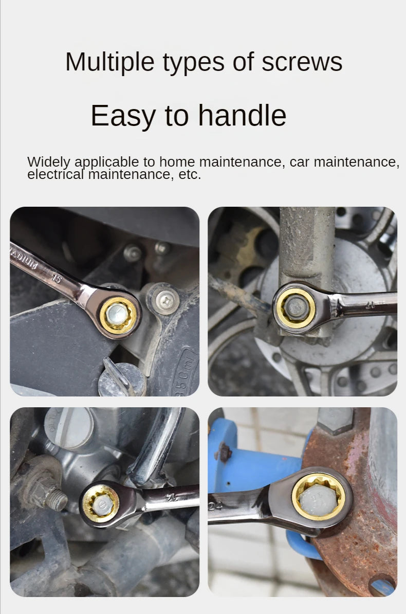 Universal Ratchet Spanner Set