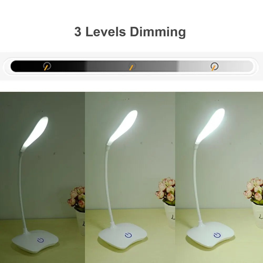 Rechargeable USB LED Desk Lamp