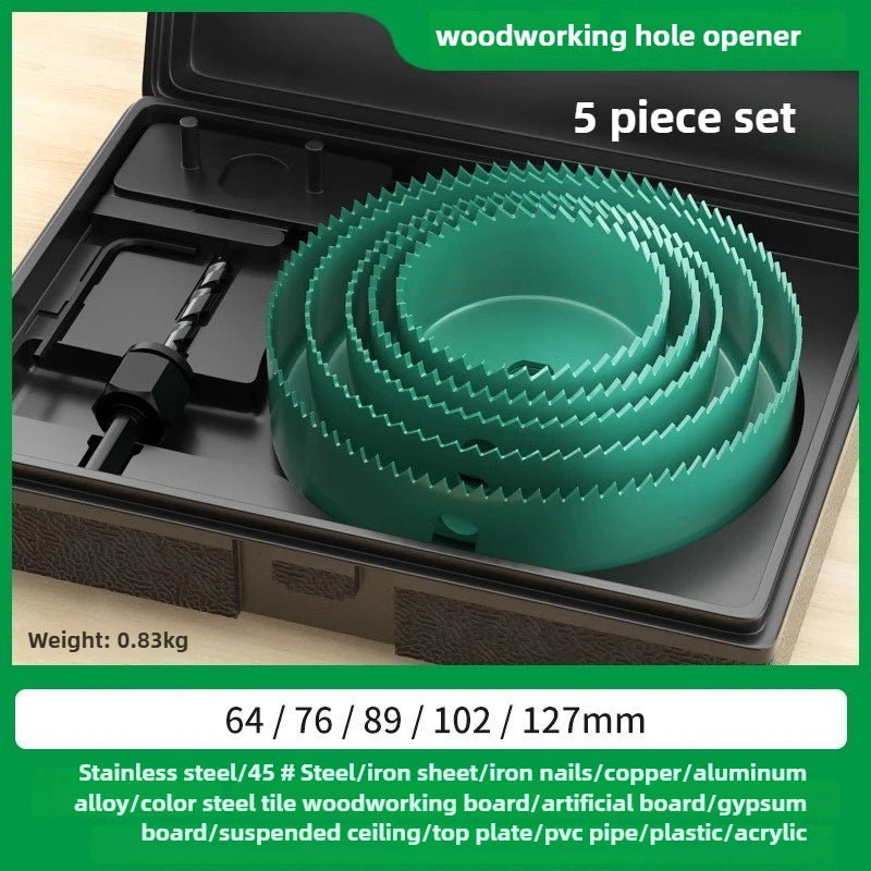 BAOLIAN Hole Saw Kit — Select Set Size