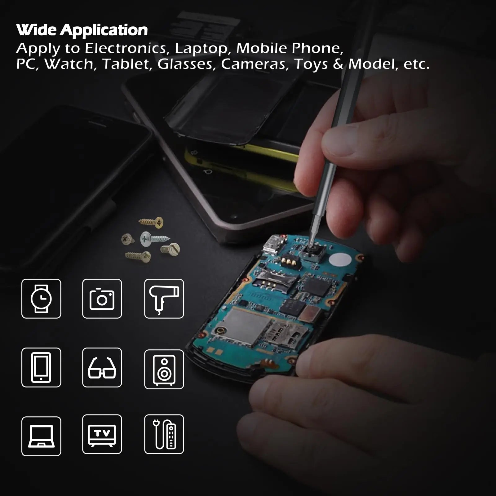25-in-1 Precision Mini Screwdriver Set