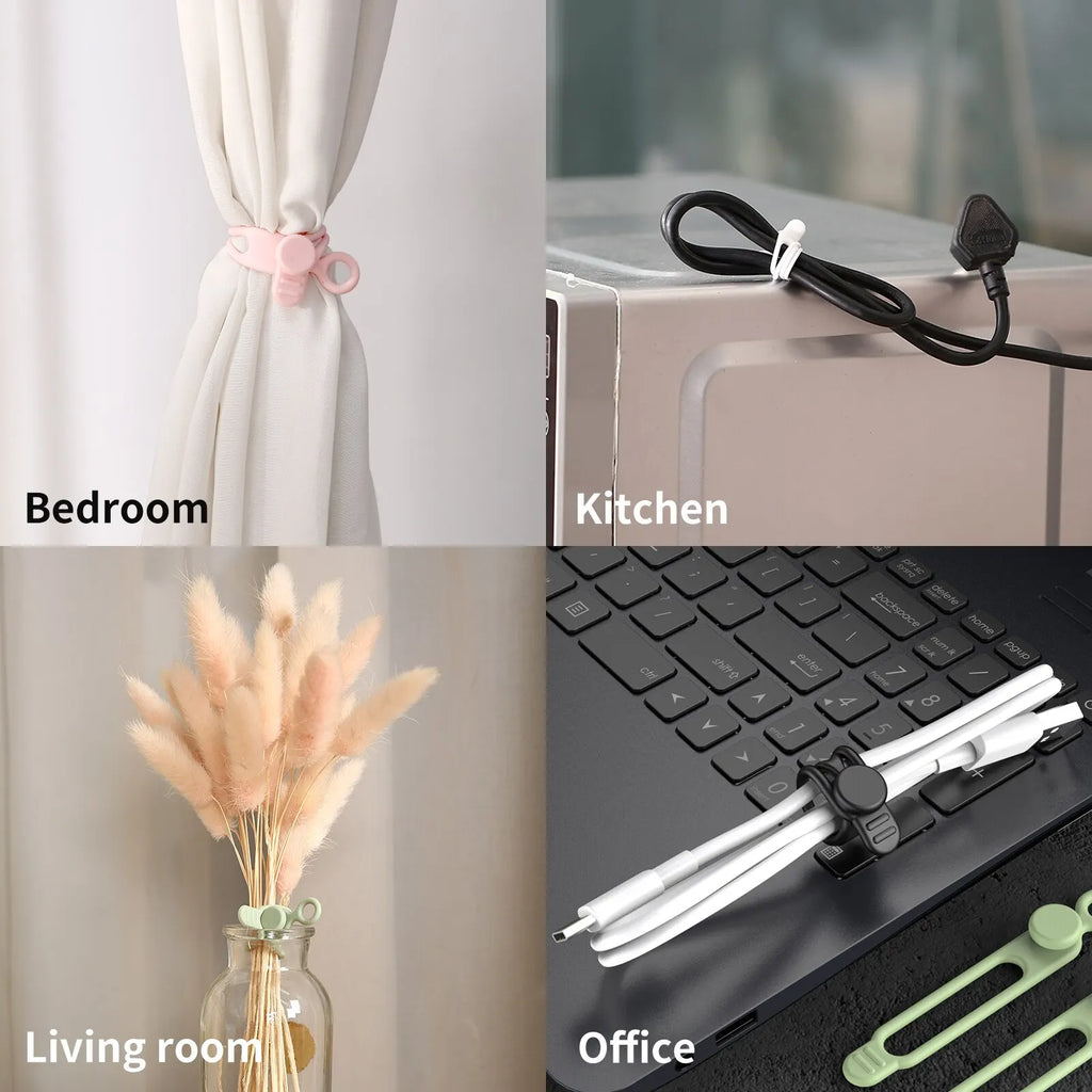 Reusable Silicone Cable Ties