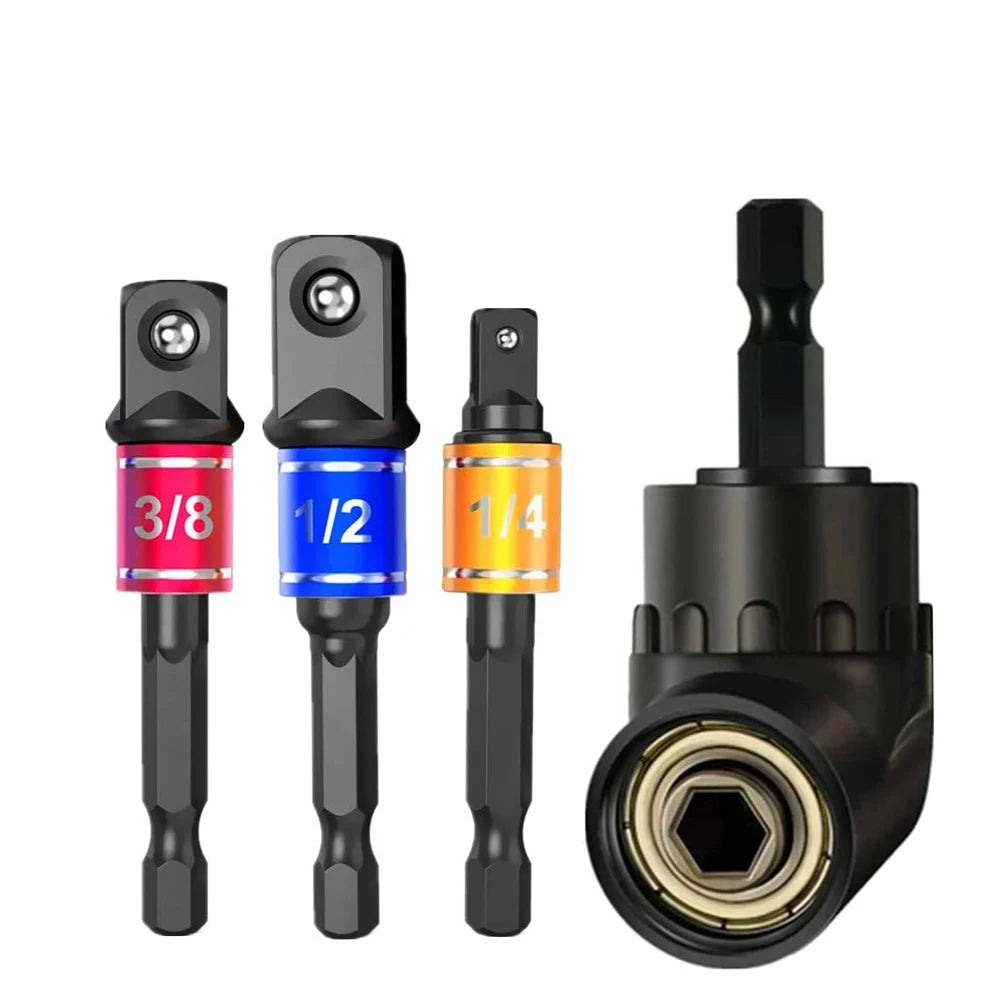 105° Right Angle Socket Adapter Set
