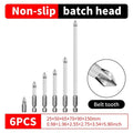 6-Piece Magnetic Phillips Screwdriver Bit Set