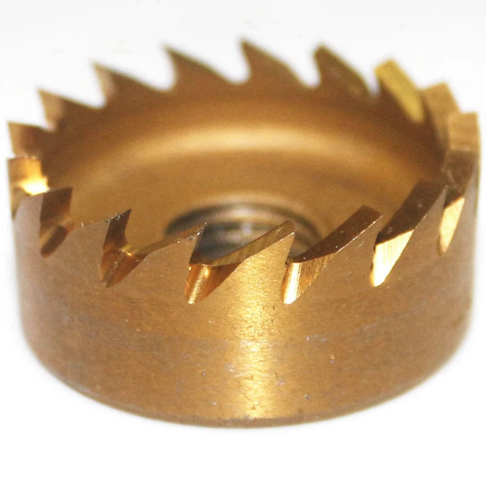 5-Piece Titanium HSS Hole Saw Drill Bit Set