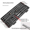 12-Piece SDS Plus Masonry Drill & Chisel Set
