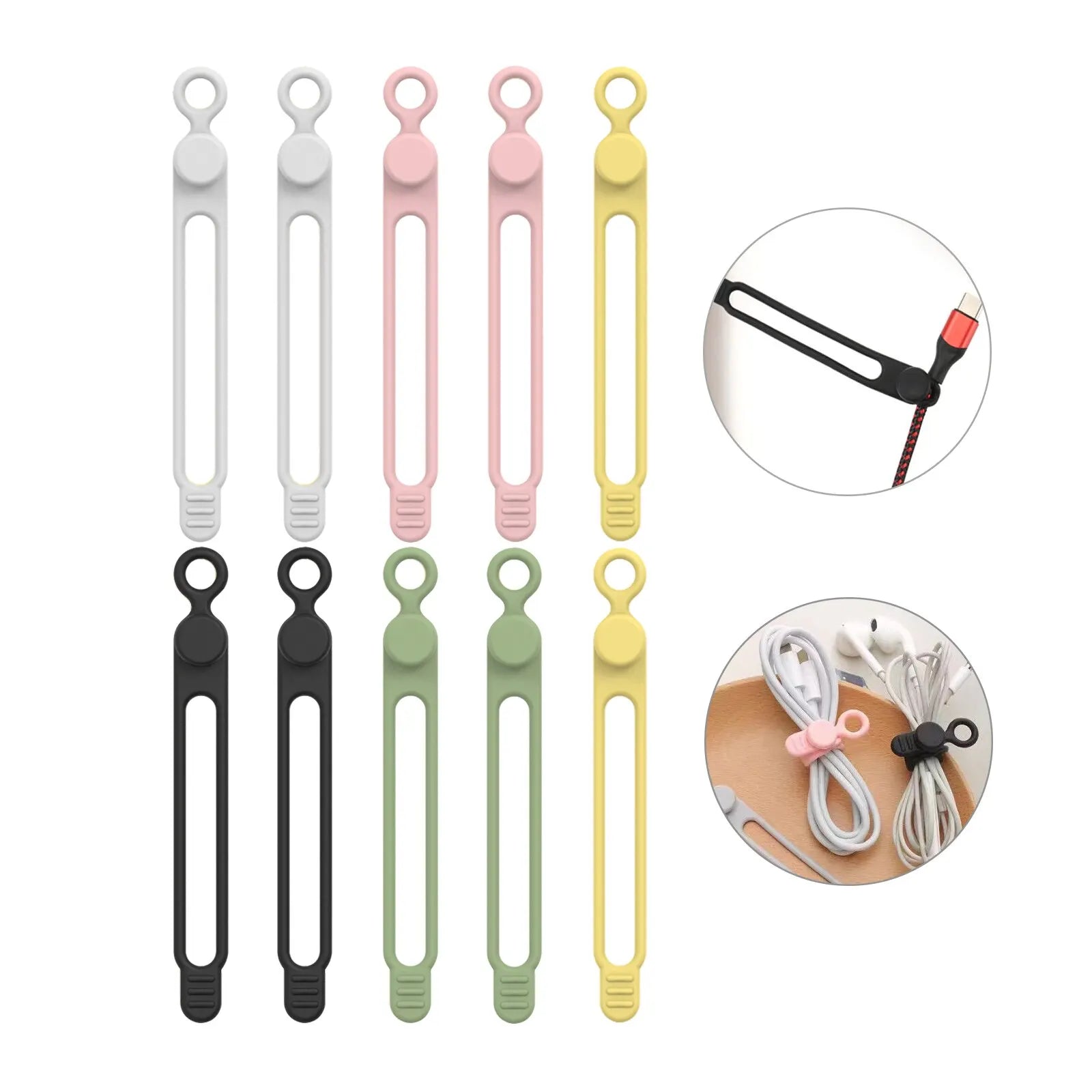 Reusable Silicone Cable Ties