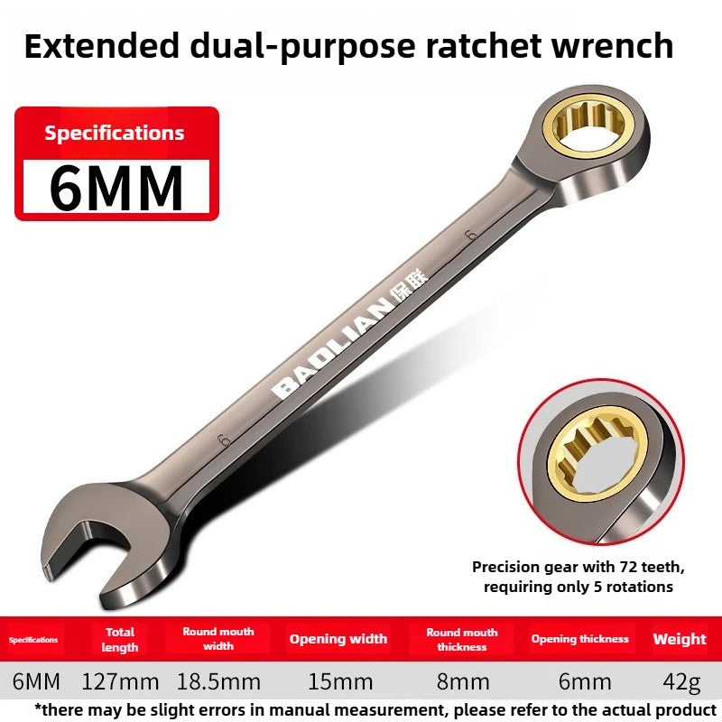 Metric Ratchet Spanner — Individual Sizes