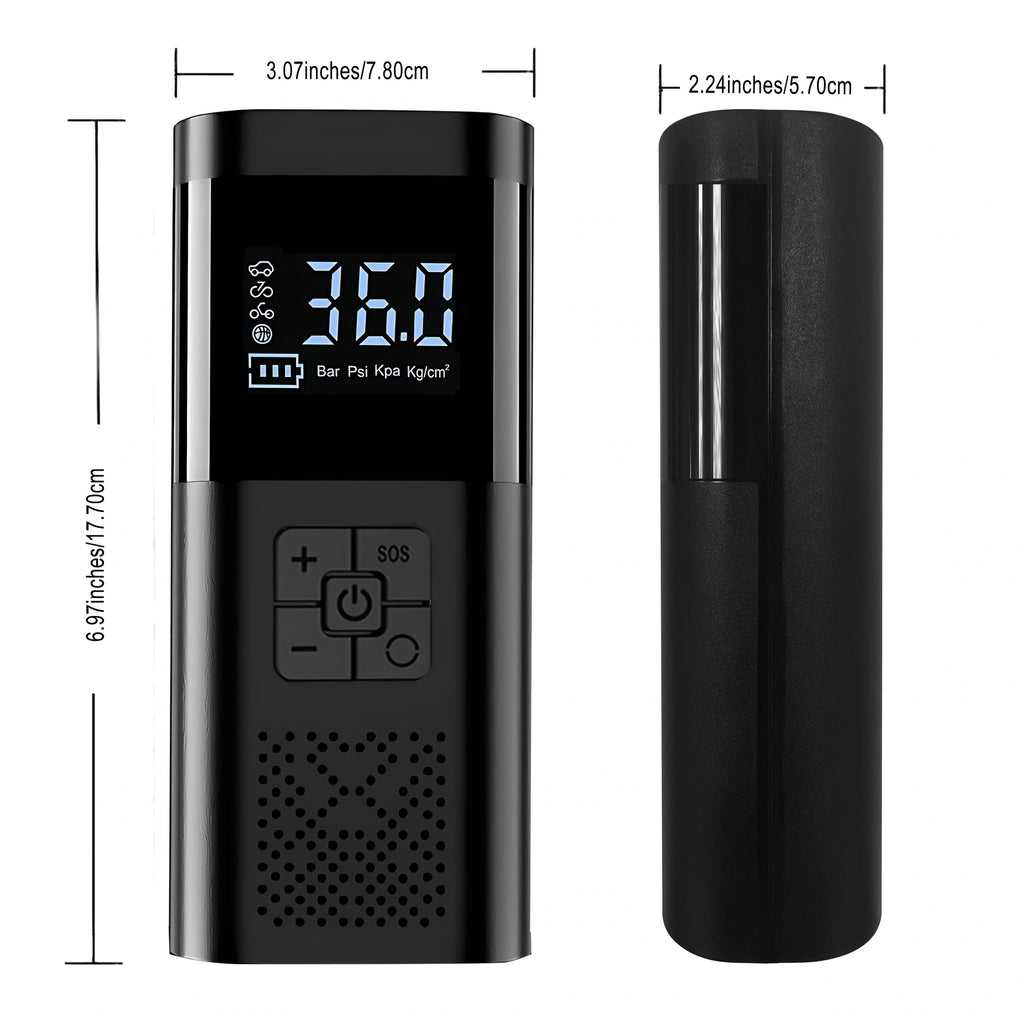 Portable Cordless Car Tyre Inflator – 150 PSI