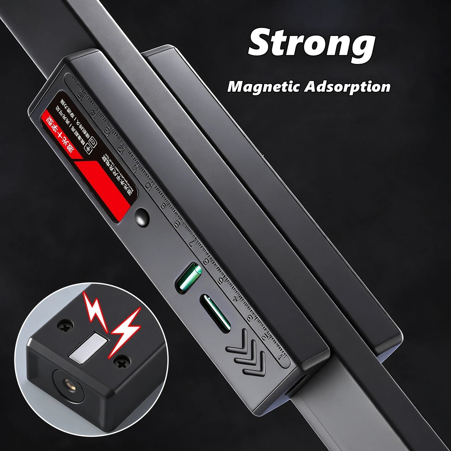 Professional Green Beam Laser Level – Cross Line Level with Magnetic Base
