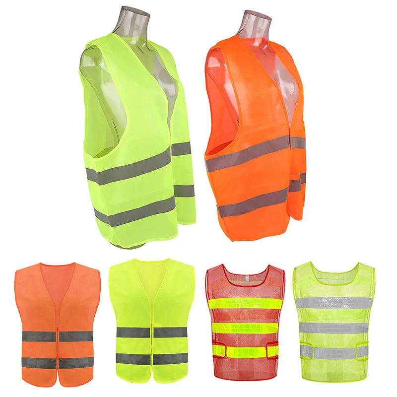 Reflective High Visibility Safety Vest