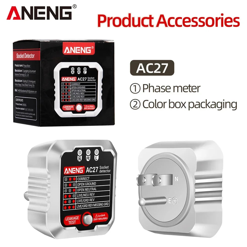 ANENG AC27 Socket Tester