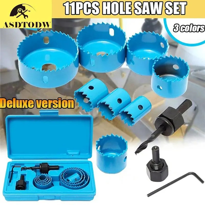 11-Piece Hole Saw Kit