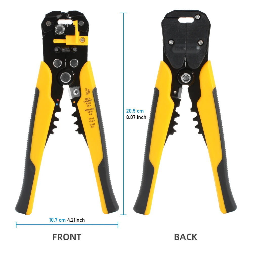 Automatic Wire Stripper, Cutter & Crimper Tool