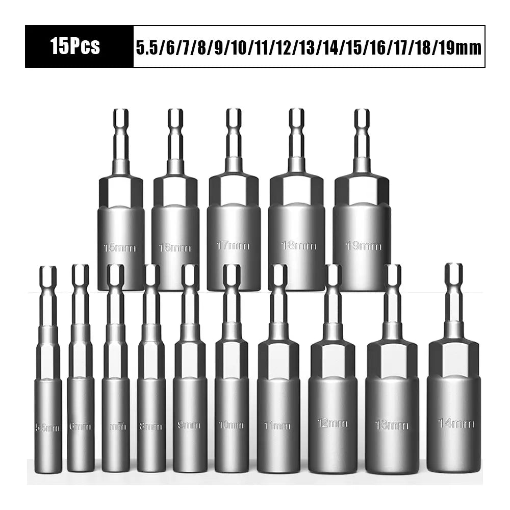 Deep Impact Magnetic Nut Driver Set