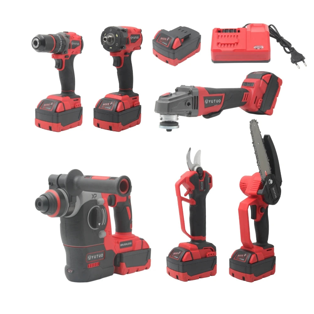 6-in-1 Cordless Power Tool Combo Kit