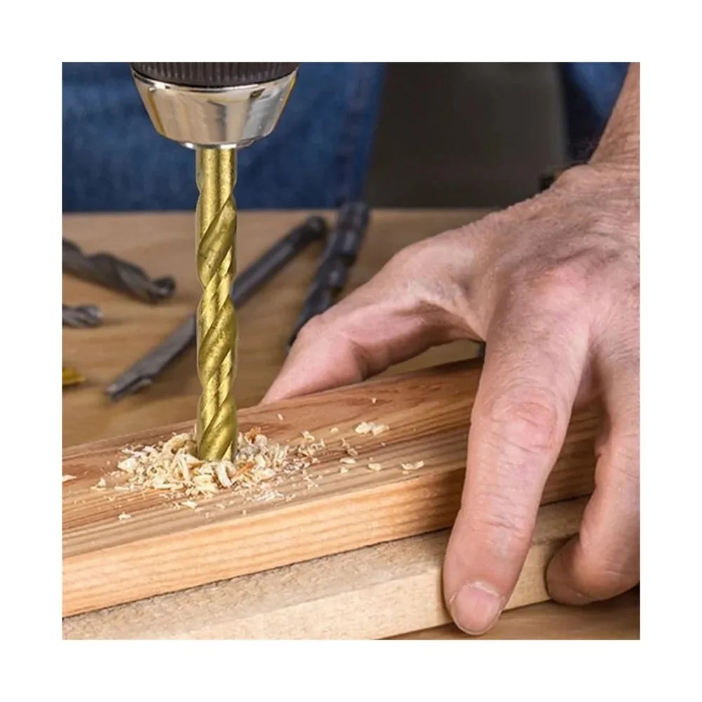 13-Piece Multi-Material Drill Bit Set