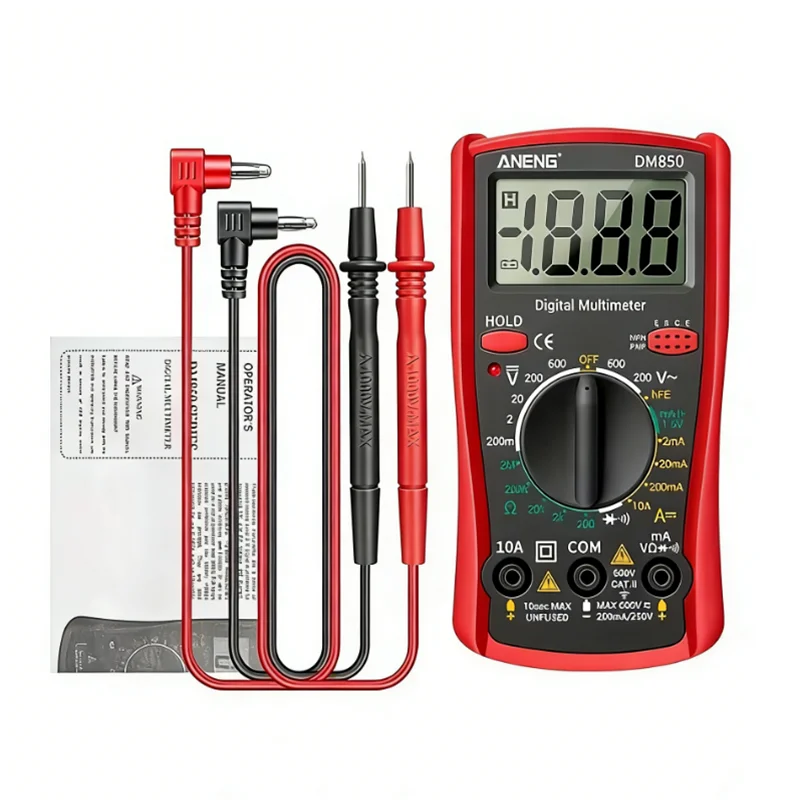 DM850 Professional Digital Multimeter – AC/DC Tester