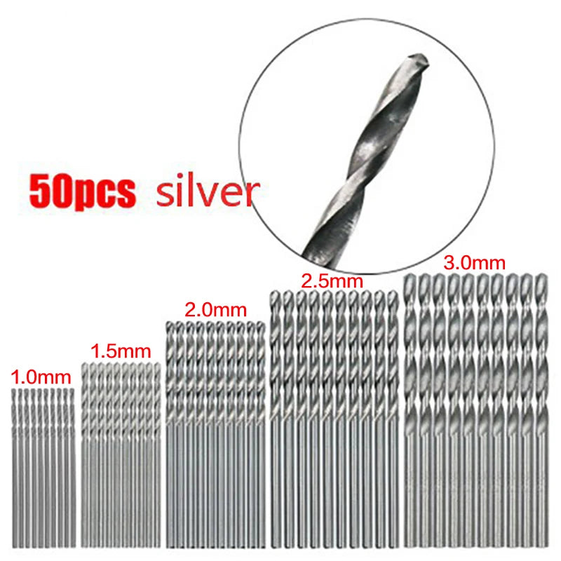 Titanium Coated HSS Micro Drill Bit Set