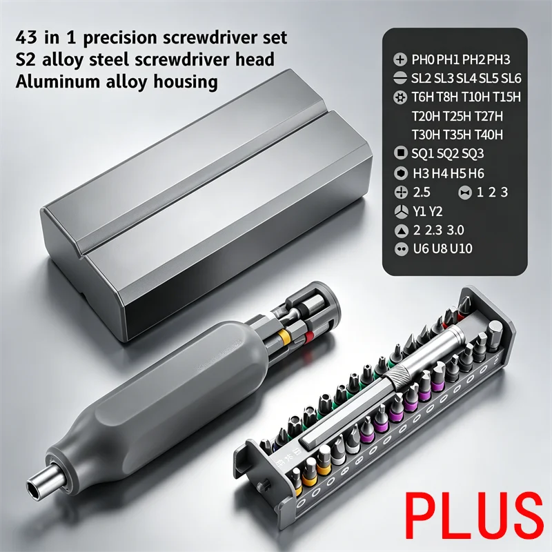 46-in-1 Precision Screwdriver Repair Tool Kit