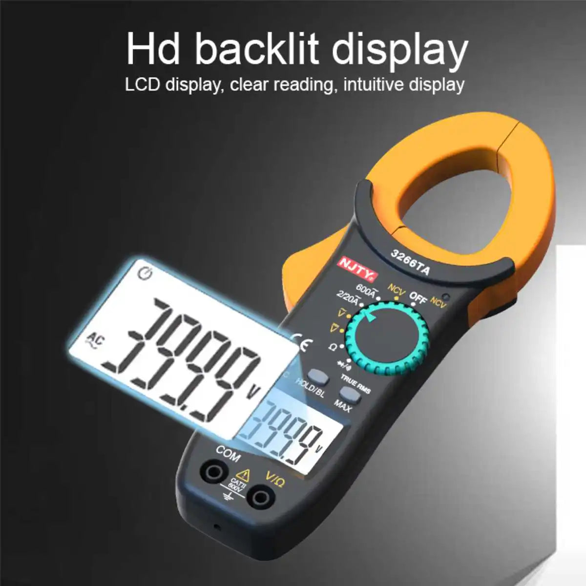 Digital Clamp Meter Tester