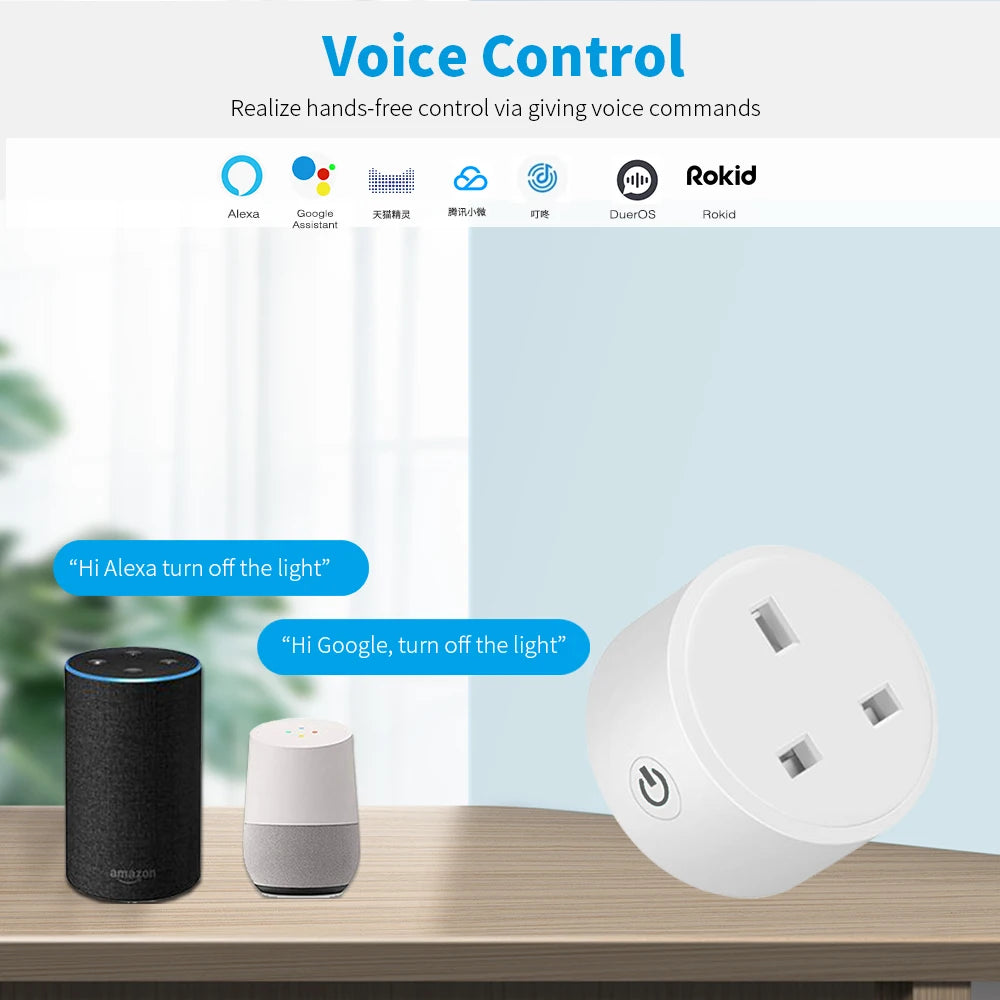 20A Smart Wi-Fi Plug Socket