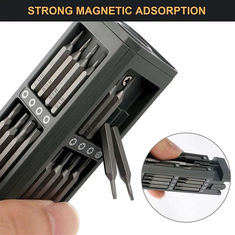 46-in-1 Precision Screwdriver Repair Tool Kit