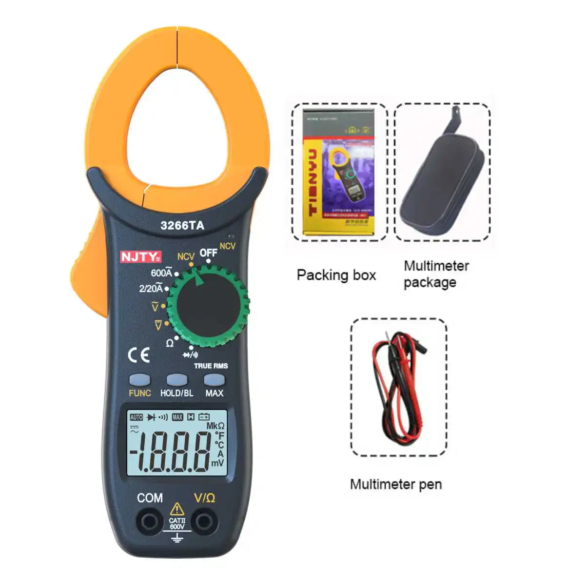 Digital Clamp Meter Tester