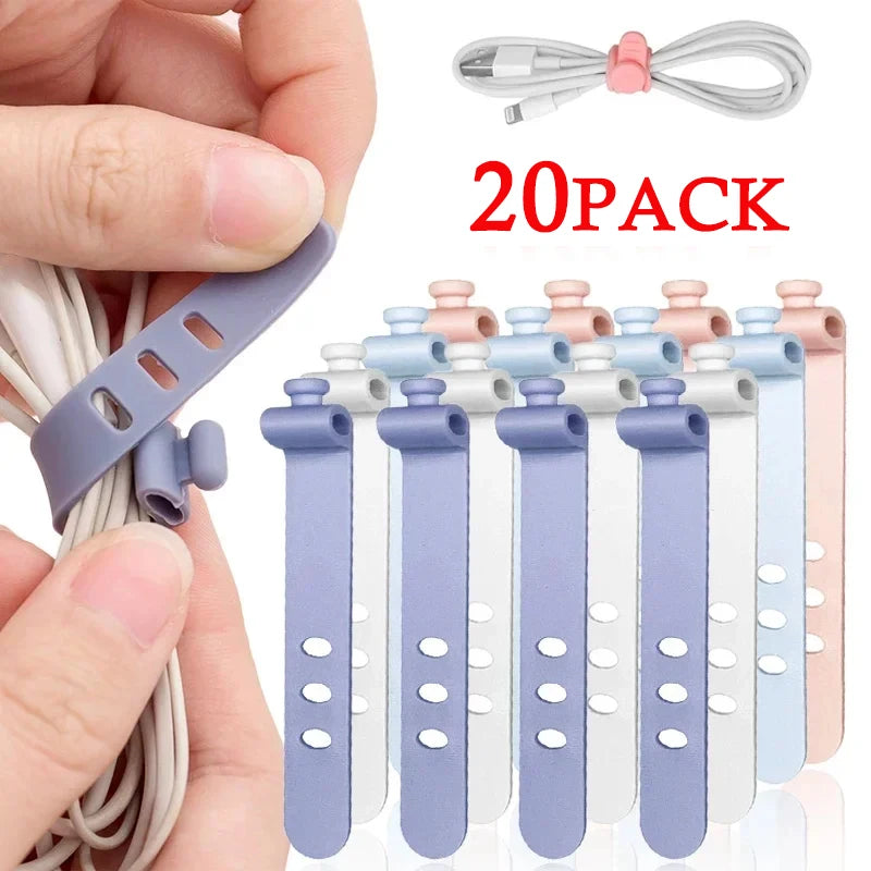 Reusable Silicone Cable Ties