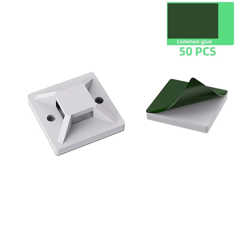 Self-Adhesive Cable Tie Mounts