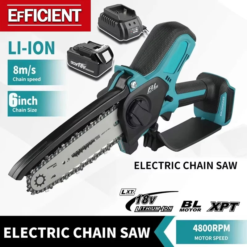 6-Inch Cordless Mini Chainsaw
