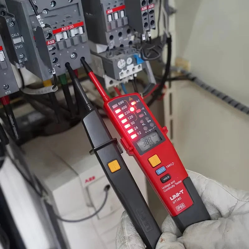 UNI-T UT18B / UT18D Voltage & Continuity Tester – 690V