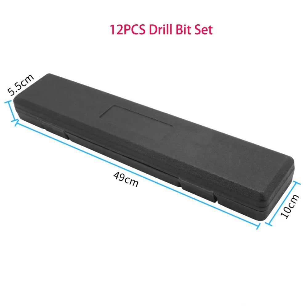 12-Piece SDS Plus Masonry Drill & Chisel Set