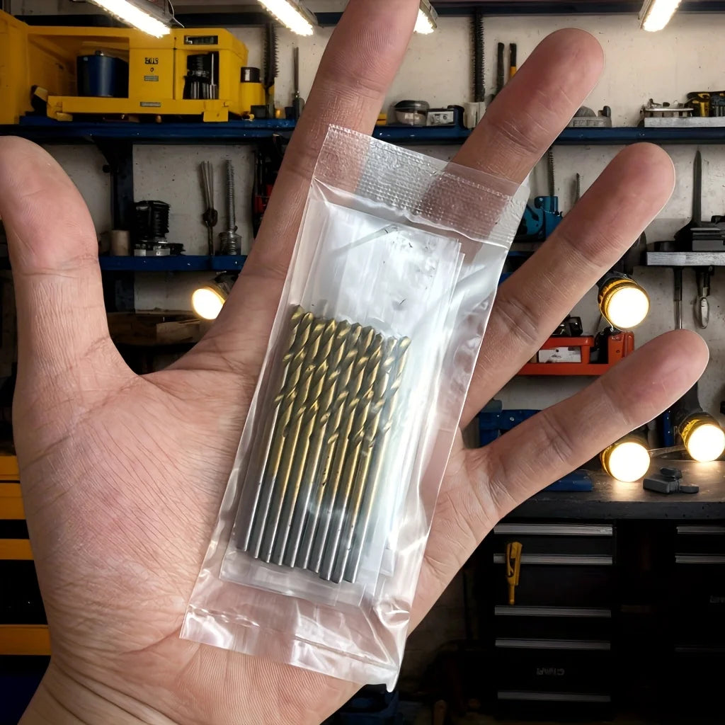Titanium Coated HSS Drill Bit Set