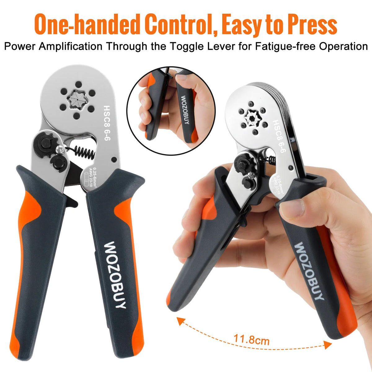 Professional Automatic Wire Stripper, Cutter & Ferrule Crimping Tool