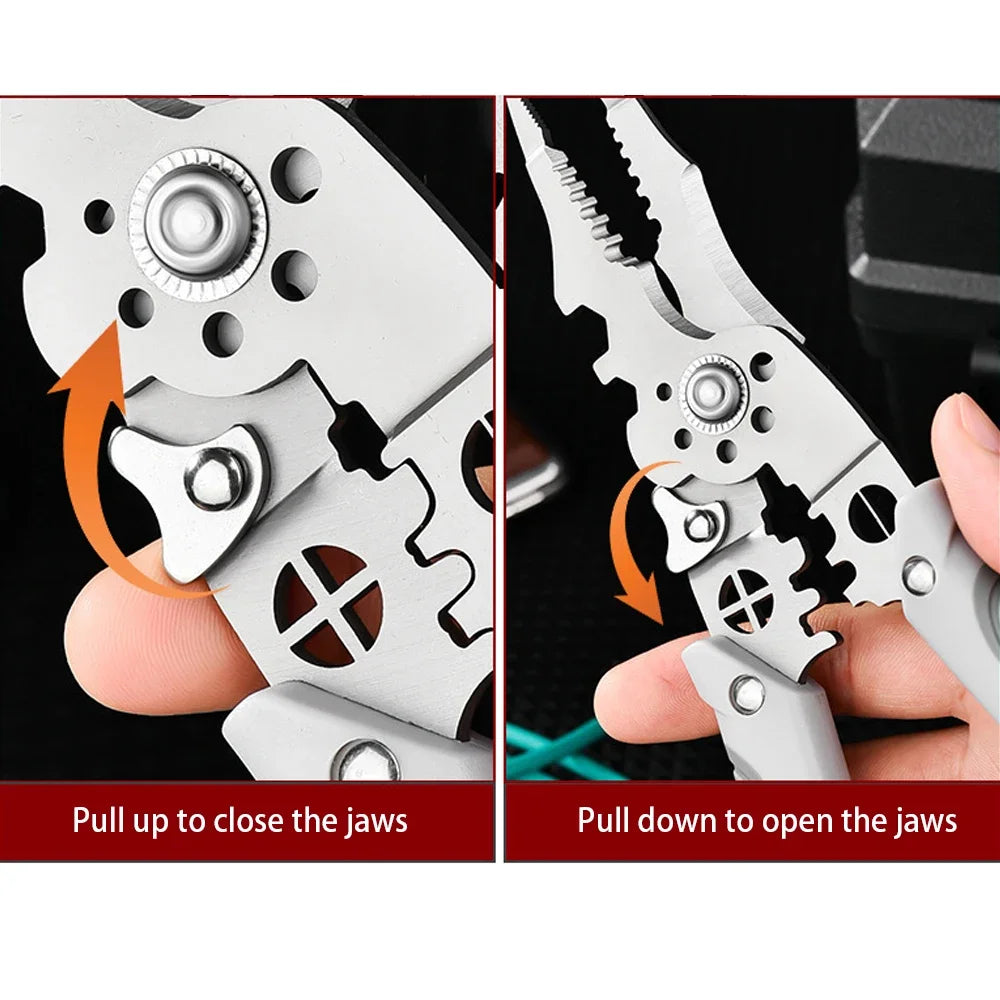 6-in-1 Multifunction Electrician Pliers
