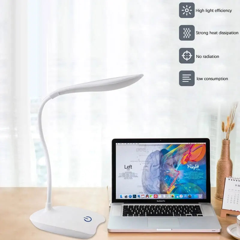 Rechargeable USB LED Desk Lamp