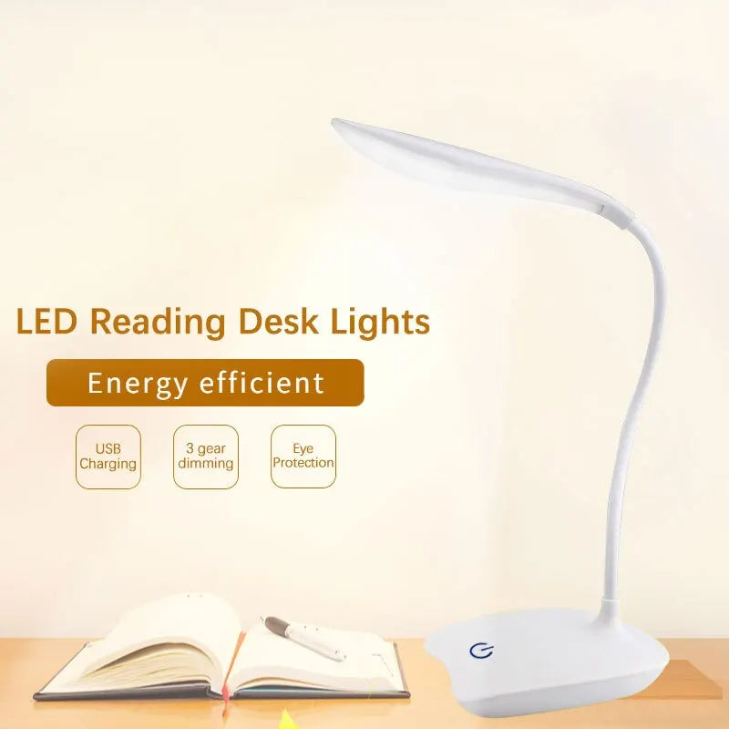 Rechargeable USB LED Desk Lamp