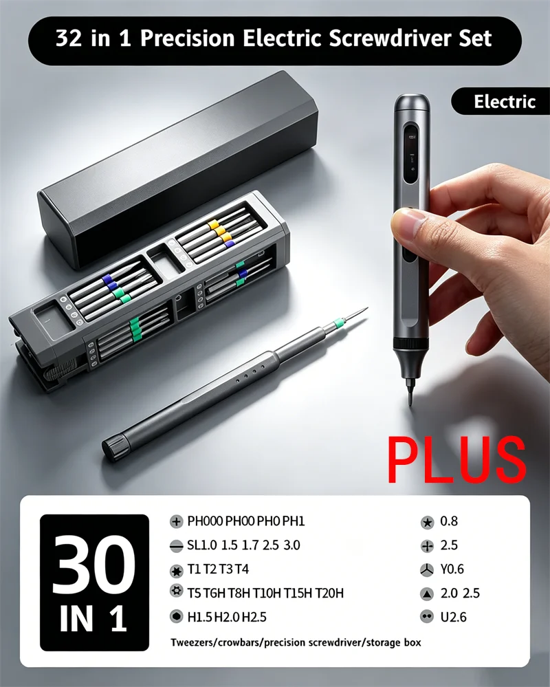 46-in-1 Precision Screwdriver Repair Tool Kit
