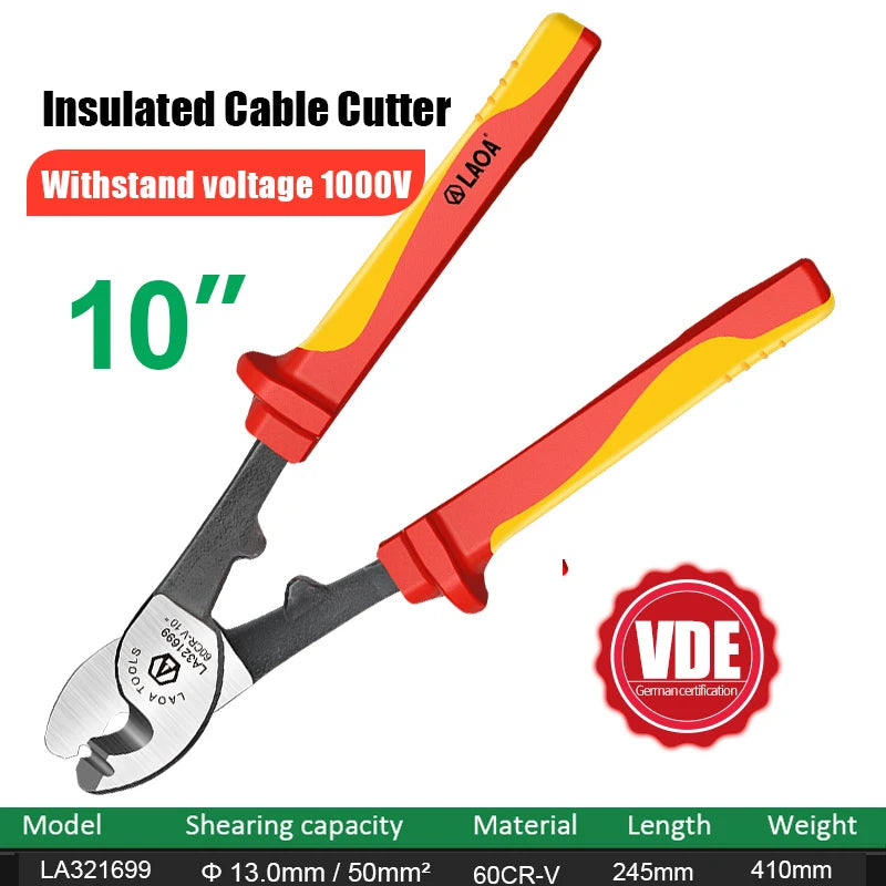 LAOA 1000V Insulated Cable Scissors