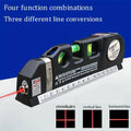 HOMEFISH Multipurpose Laser Level Tool with 8ft Measuring Tape