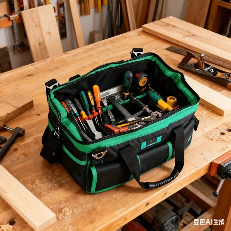 Heavy Duty Wide Mouth Tool Bag