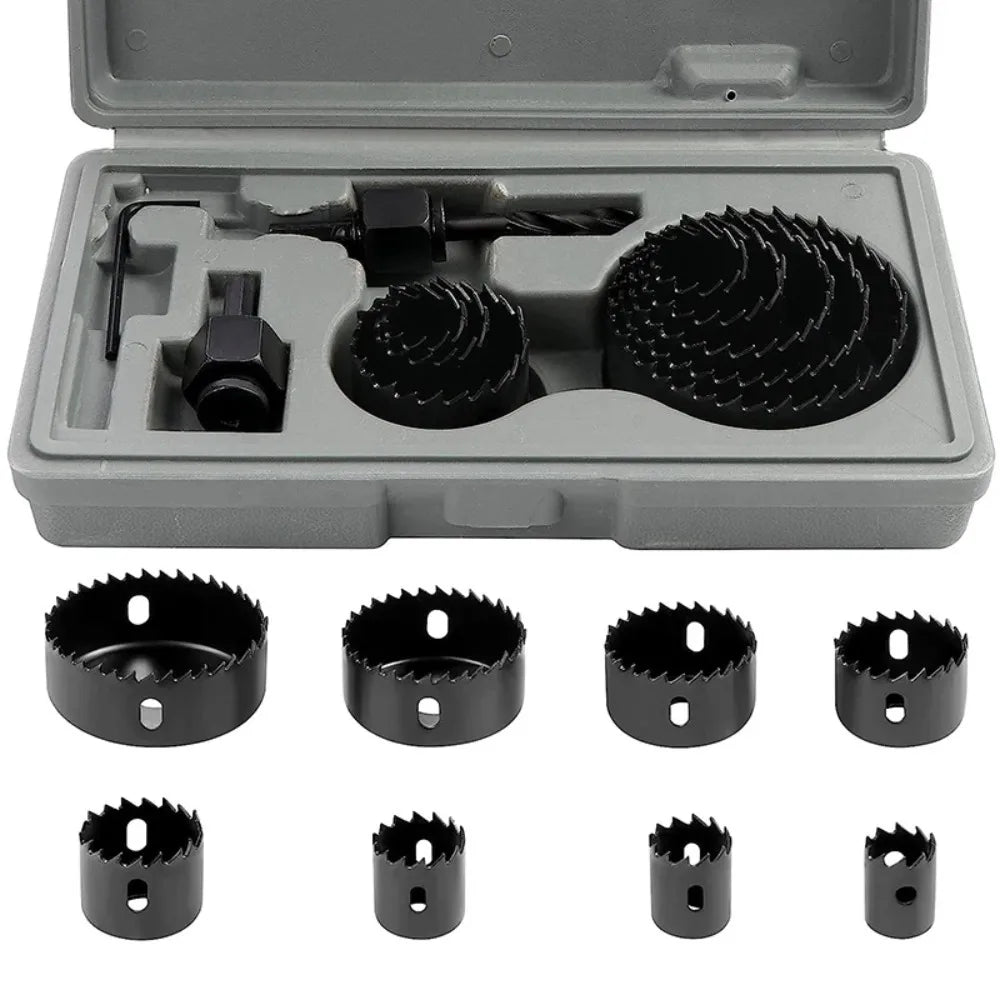 11-Piece Multi-Material Hole Saw Kit